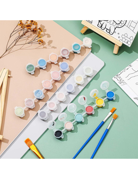 Set de 24 Underglaze Dunzoom 3 ml para Cerámica DIY