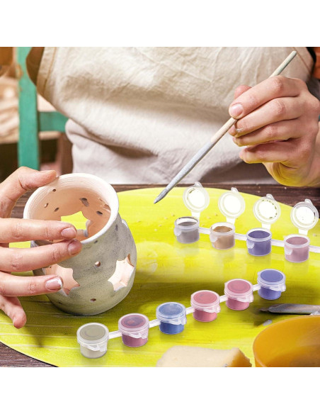 Set de 24 Underglaze Dunzoom 3 ml para Cerámica DIY