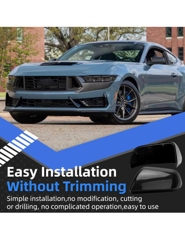 Cubierta Espejo Lateral Izquierdo Ford Mustang 2015-2024