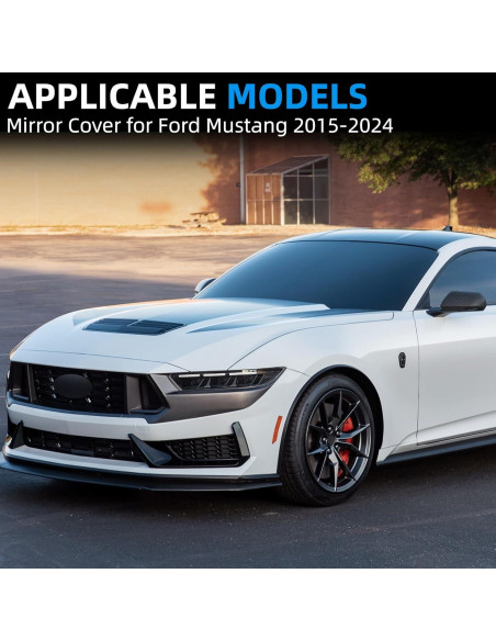 Cubierta Espejo Lateral Izquierdo Ford Mustang 2015-2024