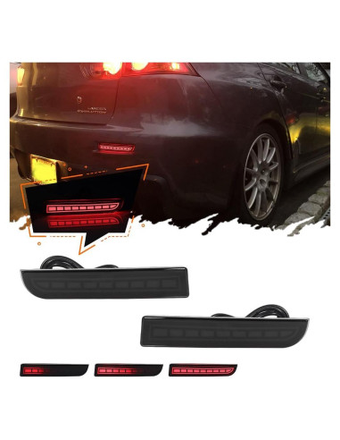 Luces de Freno y Giro LED Ahumadas TurningMax para Mitsubishi