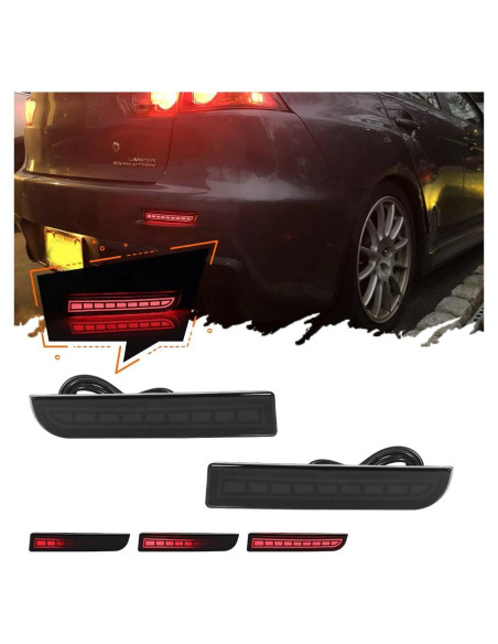 Luces de Freno y Giro LED Ahumadas TurningMax para Mitsubishi