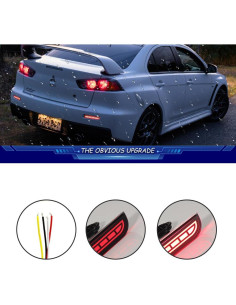 Luces de Freno y Giro LED Ahumadas TurningMax para Mitsubishi 2