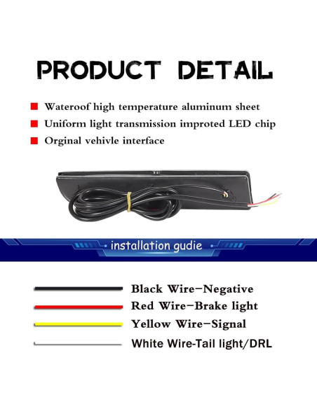 Luces de Freno y Giro LED Ahumadas TurningMax para Mitsubishi