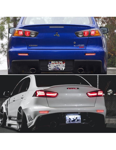 Luces de Freno y Giro LED Ahumadas TurningMax para Mitsubishi