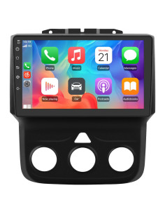 Estéreo Android AWESAFE para Dodge RAM 1500 2500 3500 AC Manual 2+32GB