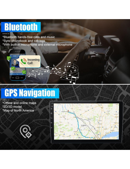 Estéreo Android AWESAFE para Dodge RAM 1500 2500 3500 AC Manual 2+32GB