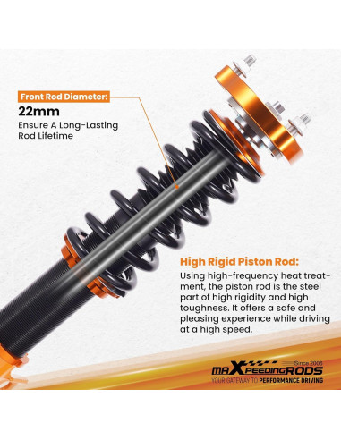 Amortiguadores Ajustables maXpeedingrods para Honda Civic 2006-2011