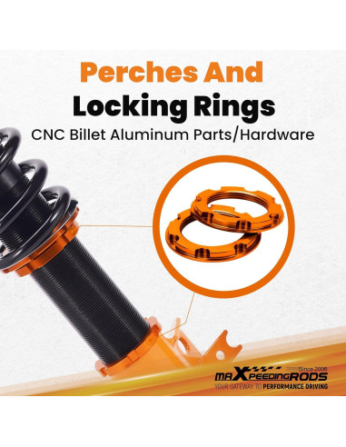 Amortiguadores Ajustables maXpeedingrods para Honda Civic 2006-2011