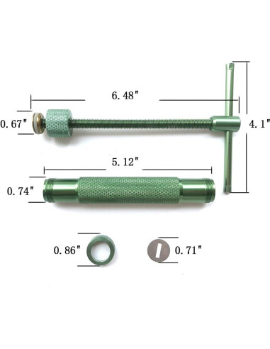 Extrusora de Acero Inoxidable HEVERP para Pasteles Verde