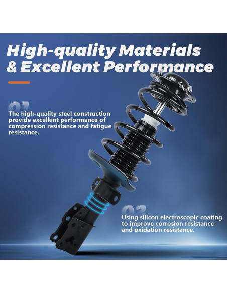 Amortiguadores Traseros KUIPERAUTO 2X para BMW 1992-2006