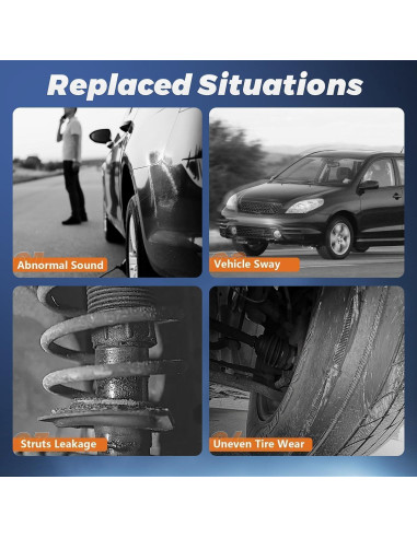 Amortiguadores Traseros KUIPERAUTO 2X para BMW 1992-2006