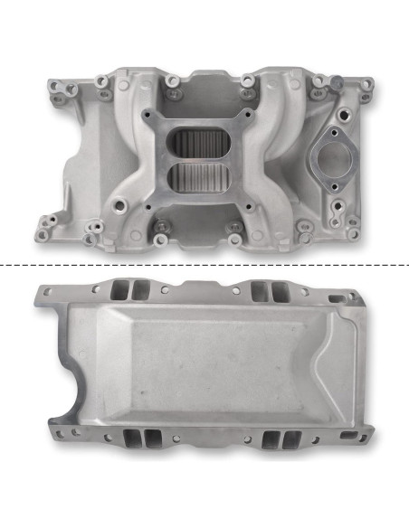 Colector de Admisión BATONECO Doble Plano Aluminio 318 V8