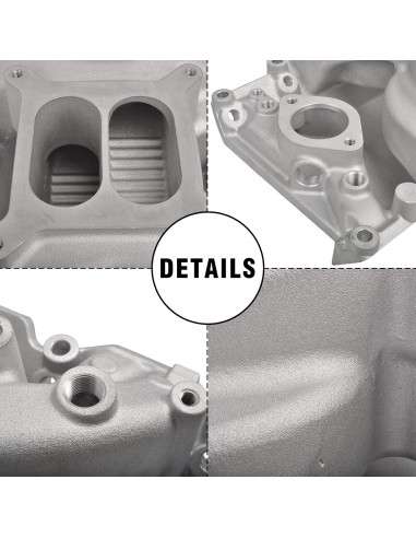 Colector de Admisión BATONECO Doble Plano Aluminio 318 V8