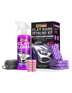 Barras de Arcilla para Auto XPERTCHEMY 400g y Lubricante 16oz