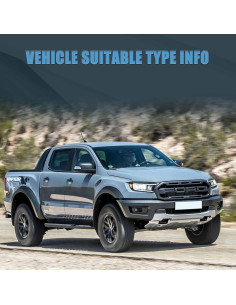 Faros VLAND para Ford Ranger 2019-2024 con Giro Secuencial 2