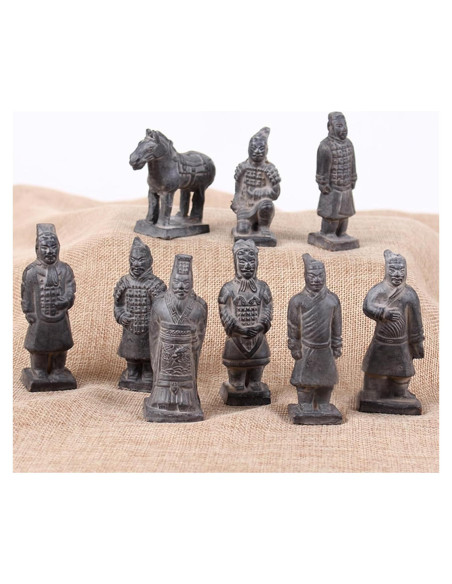 Figuritas Guerreros de Terracota ThinkThings Set 9 Piezas Figuritas Guerreros de Terracota ThinkThings Set 9 Piezas