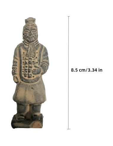 Figuritas Guerreros de Terracota ThinkThings Set 9 Piezas