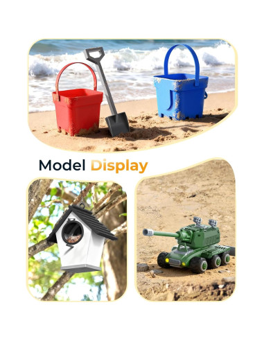 Filamento 3D PETG Creality 1.75mm 1KG Negro Alta Precisión