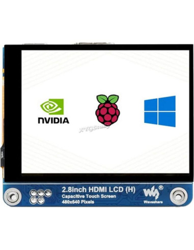 Pantalla LCD HDMI 2.8" XYGStudy 480x640 Brillo Ajustable