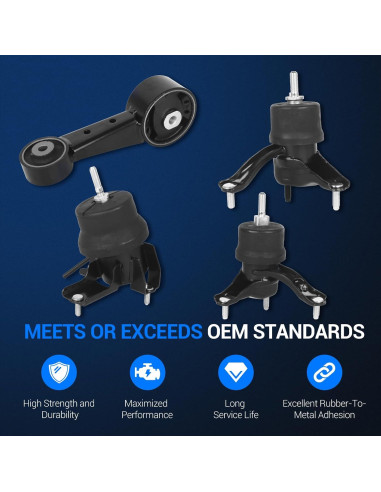 Kit de Montaje Motor y Transmisión Autoround para Toyota V6