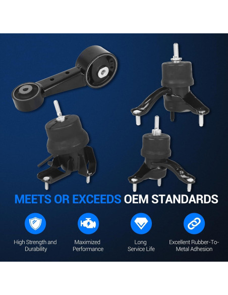 Kit de Montaje Motor y Transmisión Autoround para Toyota V6