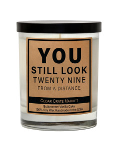 Vela Aromática de Vainilla Cedar Crate Market 100% Soja 0.86kg