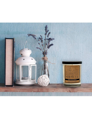 Vela de Amistad Cedar Crate Market 10 Oz Hecha a Mano