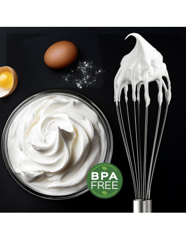 Conjunto de 3 Batidores de Alambre OOKUU - Acero Inoxidable