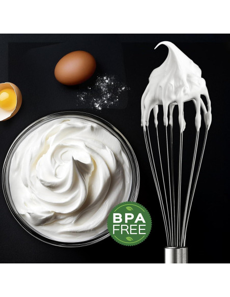 Conjunto de 3 Batidores de Alambre OOKUU - Acero Inoxidable