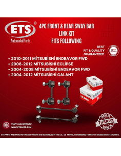 Kit de Enlace de Barra Estabilizadora ETS para Mitsubishi 2