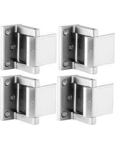 Cerradura de Seguridad MaxxGeek para Puertas Interiores - Paquete de 4 2