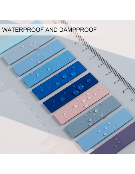 1200 Pestañas Adhesivas LEEGAWU - 30 Colores Escriturables