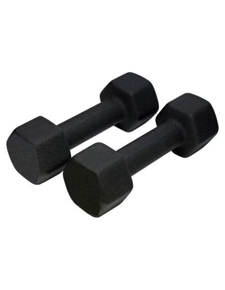 Mancuernas de Neopreno Amber Fight Gear 5.44kg Antideslizantes