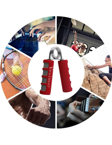 Juego de 2 Agarradores de Mano YESIMET - Fortalecedor de Agarre