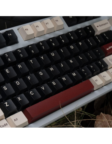 Juego de Teclas Mintcaps Roma Negro 173 Teclas Cherry MX