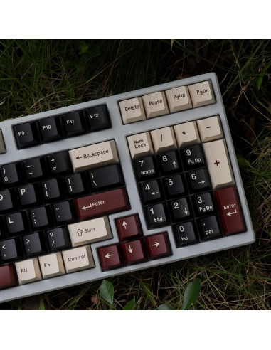 Juego de Teclas Mintcaps Roma Negro 173 Teclas Cherry MX