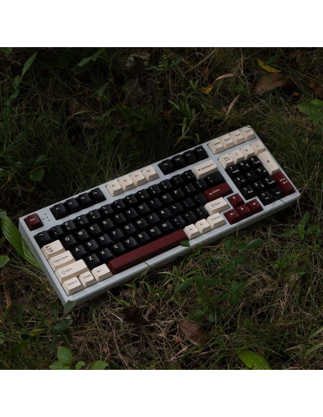 Juego de Teclas Mintcaps Roma Negro 173 Teclas Cherry MX