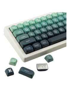 Conjunto de Teclas PBT 140 JOMKIZ MOA Verde para Teclados Mecánicos