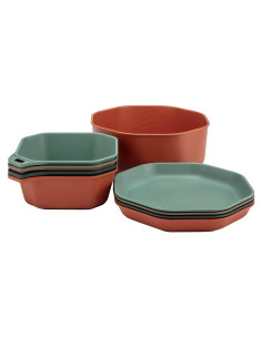 Conjunto de Utensilios de Camping Gerber ComplEAT - 9 Piezas