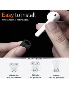 Correa Antipérdida HAOZOUSA para Airpods Pro 1/2/3 - Azul Claro 2