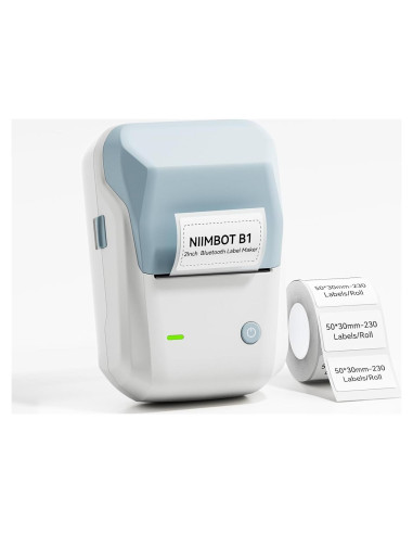 Impresora de Etiquetas Térmica NIIMBOT B1 Portátil 50x30mm