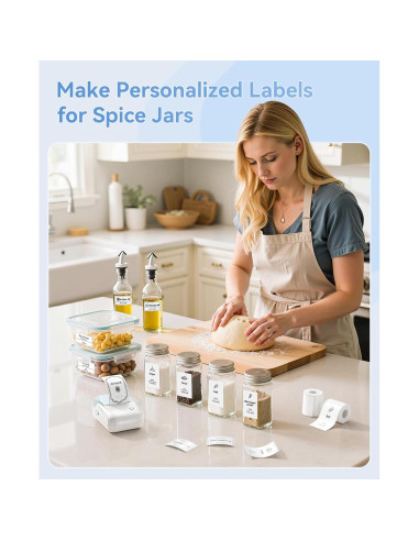 Impresora de Etiquetas Térmica NIIMBOT B1 Portátil 50x30mm