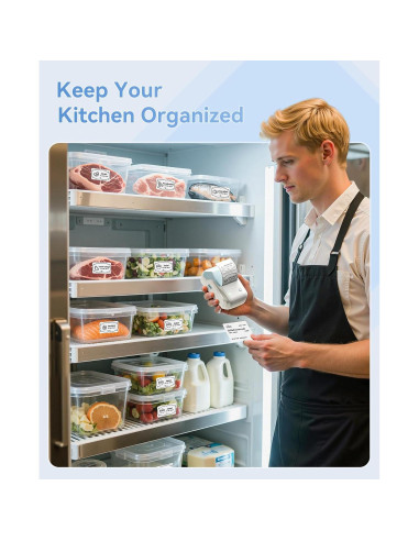 Impresora de Etiquetas Térmica NIIMBOT B1 Portátil 50x30mm