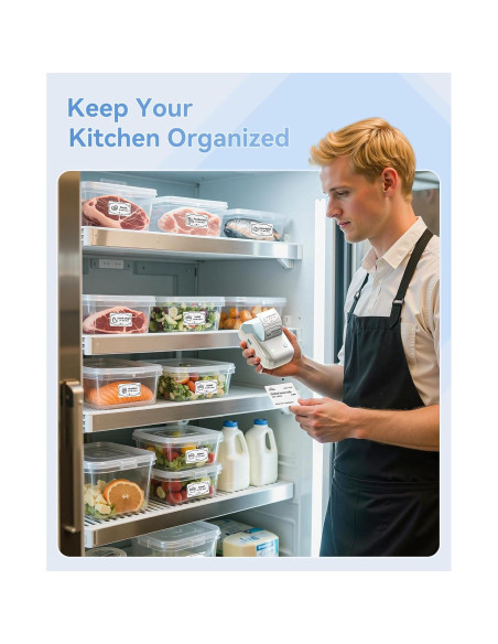 Impresora de Etiquetas Térmica NIIMBOT B1 Portátil 50x30mm