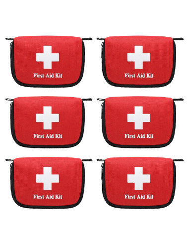 Bolsa de Primeros Auxilios Vacía Faylapa 14x9x4 cm - 6 Pcs