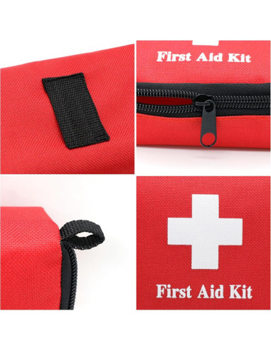 Bolsa de Primeros Auxilios Vacía Faylapa 14x9x4 cm - 6 Pcs