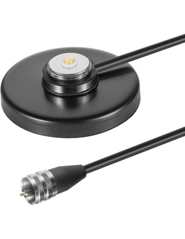 Antena de Montaje Magnético NMO Eifagur 2m 70cm UHF VHF