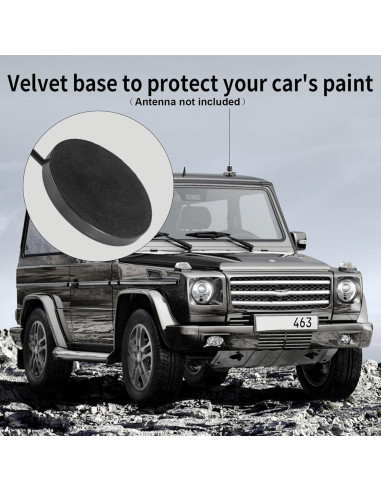 Antena de Montaje Magnético NMO Eifagur 2m 70cm UHF VHF