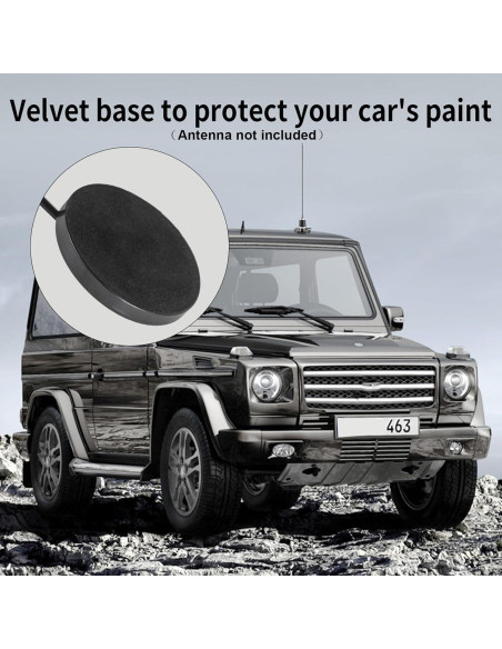 Antena de Montaje Magnético NMO Eifagur 2m 70cm UHF VHF